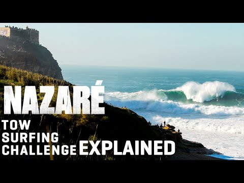 Nazaré Big Wave Tow Surfing Challenge Explained | GUINNESS WORLD RECORDS COULD BE BROKEN?!