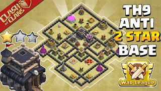 Town hall 9(Th9) Base | Town hall 9(Th9) Farming/Trophy/Pushing/War Base | Coc Th9 Base (Link) 2023