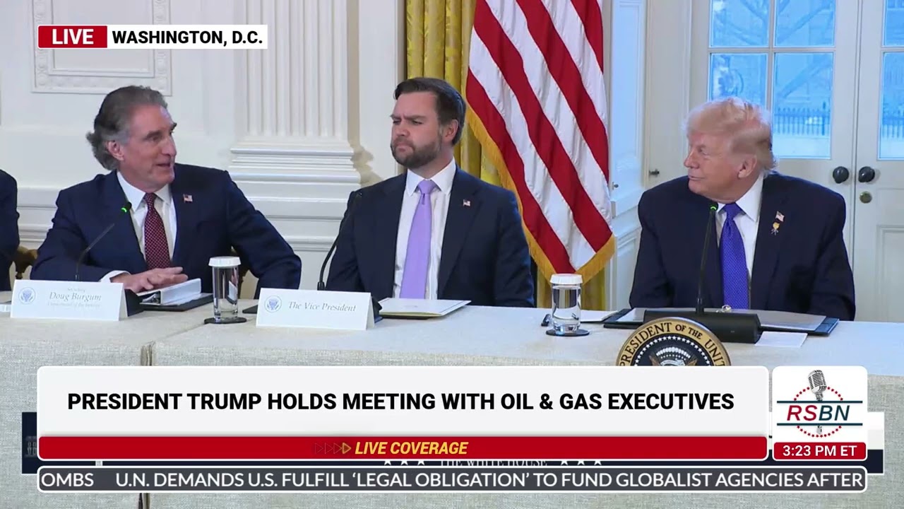 WATCH: Secretary Burgum Says America is the Most Energy Dominant Country Because of Trump - 1/9/26