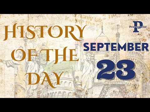 History of the day | 23rd September | Praveenwise