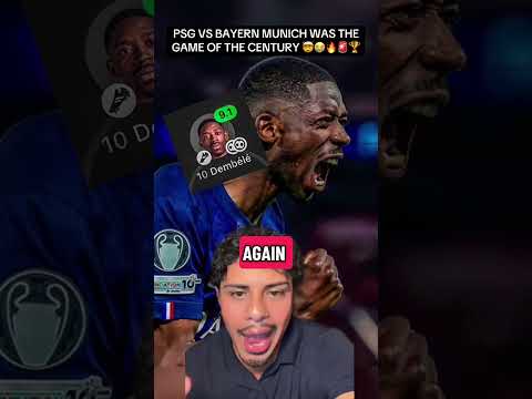 PSG VS BAYERN MUNICH WAS THE GAME OF THE CENTURY 🤯😭🔥🚨🏆