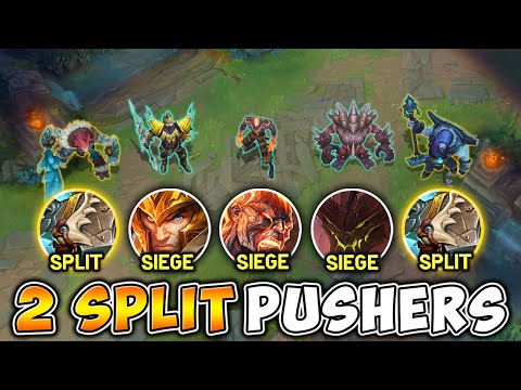 WE CREATED A NEW META IN LEAGUE OF LEGENDS! (2 SPLIT PUSHERS, 2 HULLBREAKERS)