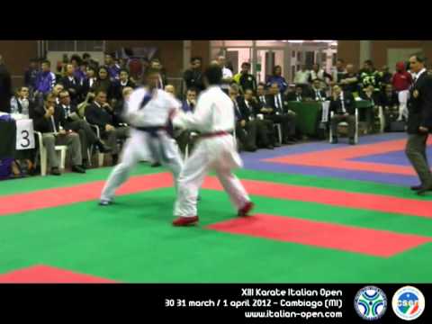 XIII Karate Italian Open 2012 Final Male 67 Kg. Salvatore Serino Vs. Gianluca Iovine