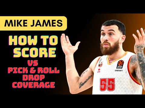 Mike James: How to score against Pick & Roll Drop Coverage | Monaco — EuroLeague
