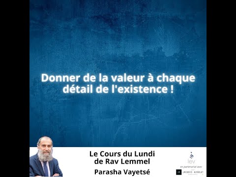 Donner de la valeur à chaque détail de l'existence !