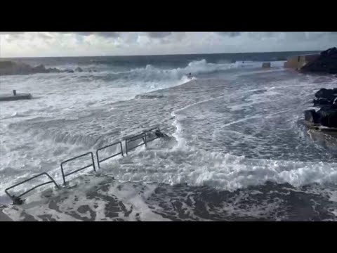 Linosa, dopo il ciclone Harry solo distruzione