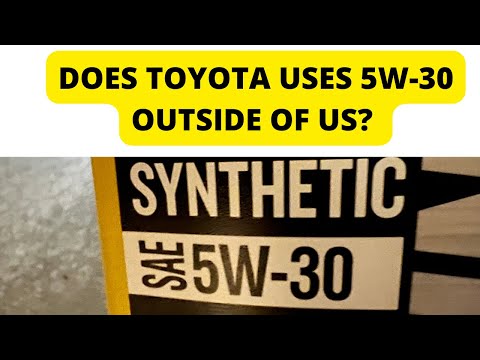 Toyota runs better on 5W-30 or 0W-20? What is the best viscosity for Toyota/Lexus vehicles.