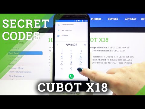 Secret Codes CUBOT X18 –Hidden Modes / Test Menu