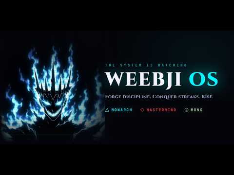 WEEBJI OS: RPG Habit Tracker