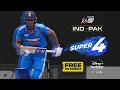 Asia Cup 2023 Ind Vs Pak Shubman Gill Super 4s DisneyPlus Hotstar