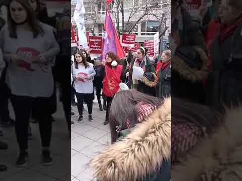 Ankara 8 Mart Dünya Emekçi Kadınlar Günü mitingi / Sakarya