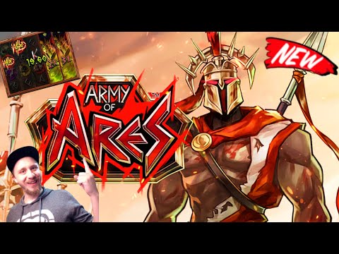 NEW HACKSAW ARMY OF ARES!! Double Bonus Buy & Double Natty!! ~New Slot Machine!~