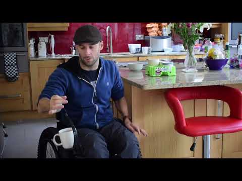 How to Carry Drinks in a Wheelchair | The Active Hands Company