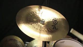 Video thumbnail for Paiste 18" Signature Heavy China - 1498g by The Drum Shop - Portland, Maine