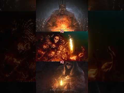 Gwyn, Lord of Cinder vs Gravelord Nito vs Witch of Izalith       #DarkSouls