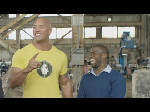 Central Intelligence (On the Set)