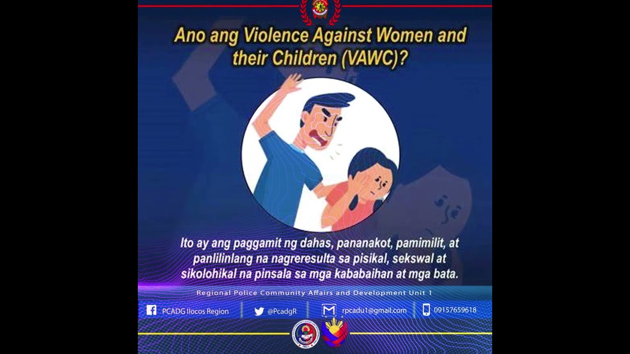 TINGNAN I Ano ang Violence Against Women and their Children (VAWC)?