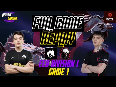 TEAM SPIRIT vs PUCKCHAMP Full Game Replay Game 1 | DPC EEU DIVISION 1 WINTER TOUR 2021/ 2022