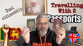 🇱🇰How to TRAVEL with 2 PASSPORTS - Dual citizenship and travel benefits #travel #virals