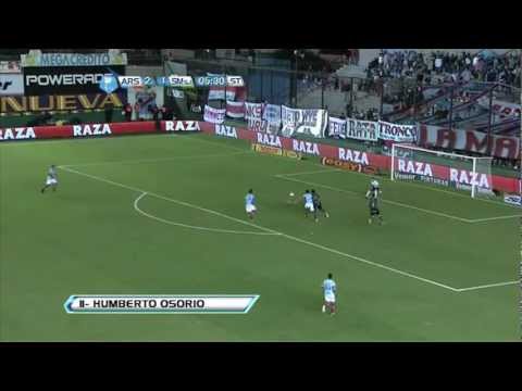 Gol de Osorio. Arsenal 2 - San Martín 2. Fecha 6. Torneo Final 2013. Fútbol Para Todos