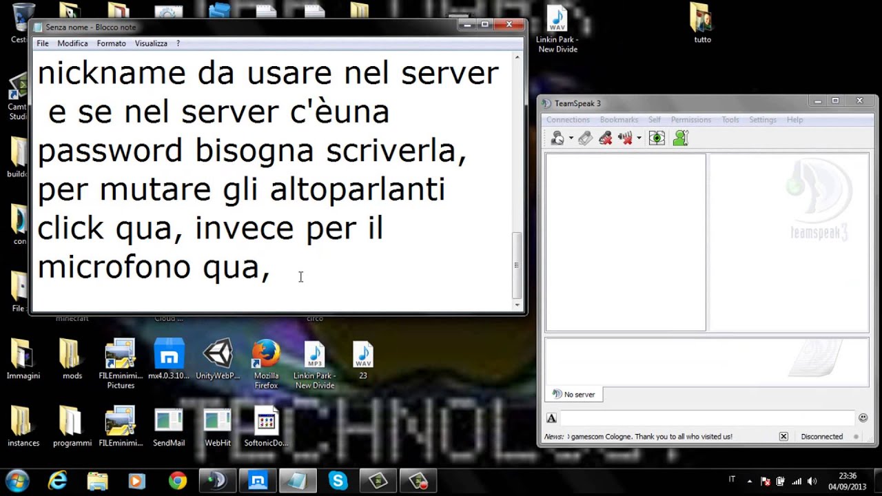Tutorial- Come usare teamspeak 3