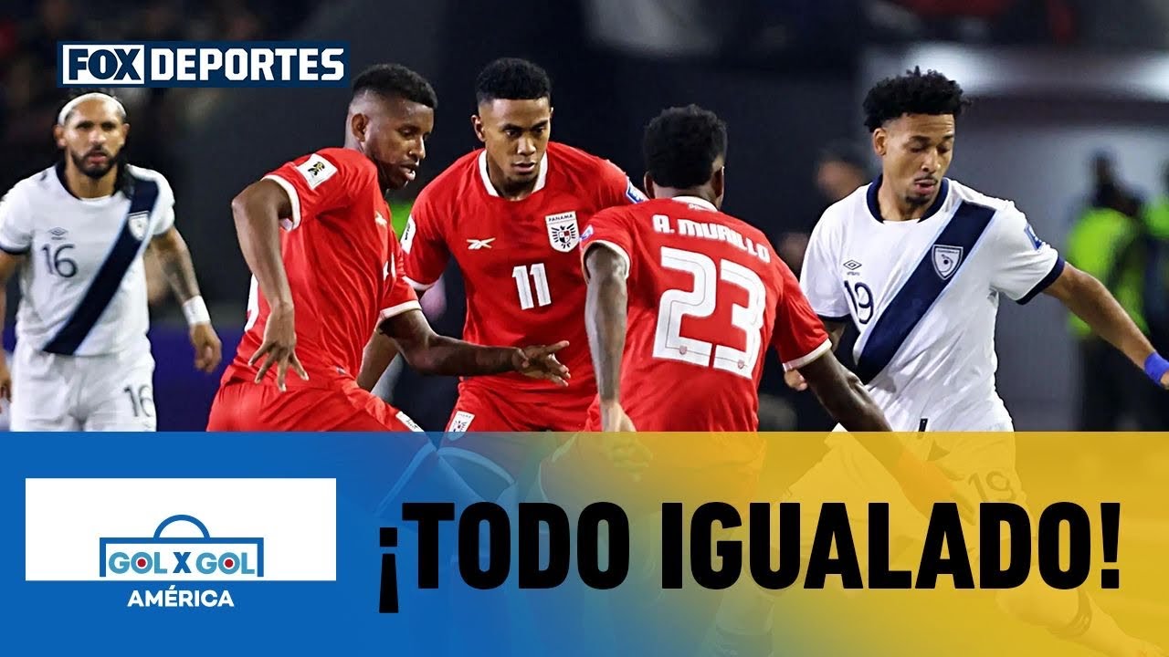 🔥 ¡EMPATE EN PANAMÁ! | Guatemala y la Selección Panameña igualaron | GolXGol