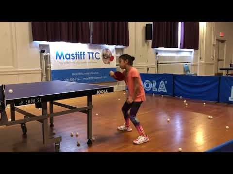 Student Full Table Random Footwork Exercise - Like Malong’s Forehand Initial 05/26/2018
