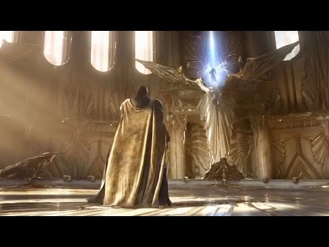 DIABLO 3 Tyrael Enters Heaven Scene Cinematic 4K