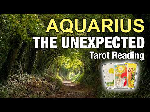 AQUARIUS THE UNEXPECTED "THIS CHOICE REQUIRES A LEAP OF FAITH!" Last Half of February 2026 Tarot ✨