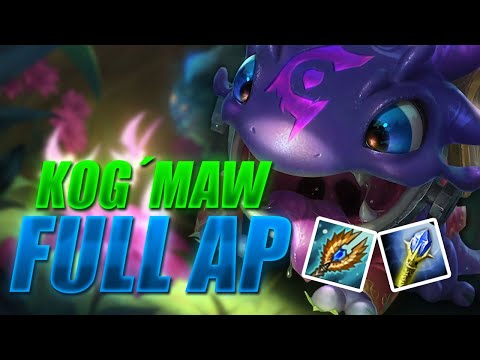 JUGANDO KOG'MAW FULL AP LA FORMA MAS DIVERTIDA DE JUGARLO | FRENESI EN EL NEXO LOL PBE
