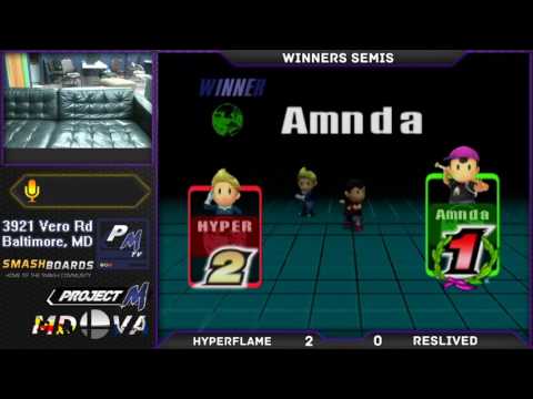 S@X Monthly 5/17 - Hyperflame (Lucas) vs Reslived (Ness) - Winners Semis