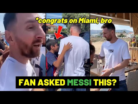 Barcelona fans congratulate Messi on Inter Miami transfer deal
