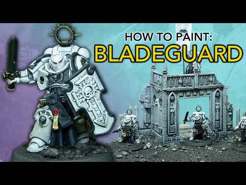 How to Paint: Bladeguard Veterans & WHITE Armour Space Marines! @Goobertown Hobbies