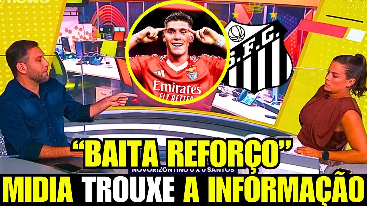 🚨SEGUNDA AGITADA! MIDIA DEU A MELHOR NOTICIA DO SANTOS! ACONTECEU AGORA
