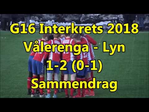 G16 Interkrets: Vålerenga - Lyn 1-2