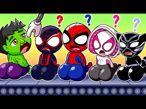 SPIDER-MAN BREWING CUTE BABY & CUTE PREGNANT - Marvel's Spidey and his Amazing Friends Animation #01