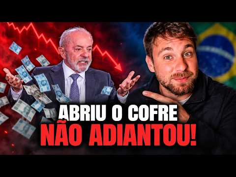 Lula não tá nem aí: R$ 354 bi em gastos do governo e a bomba fica pro próximo