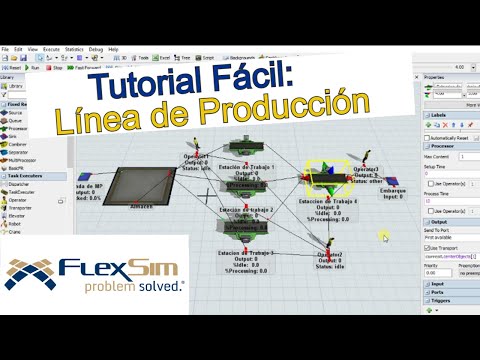 TUTORIAL FLEXSIM #5 (Versión 2025): Cómo Usar el COMBINER y SEPARATOR ...