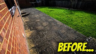 Preview of INSANE Colour Difference! Restoring a Neglected Patio After a Decade of GRIME!.