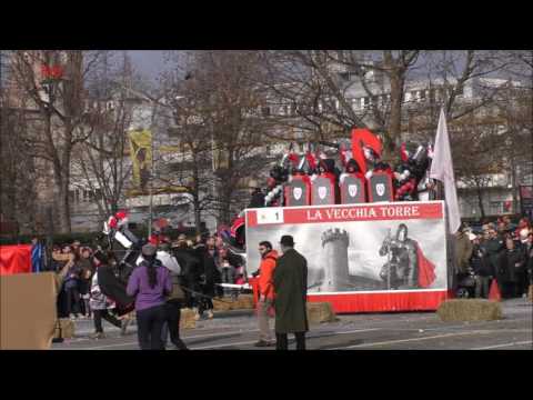 La Vecchia Torre carro da getto - Carnevale Ivrea 2017