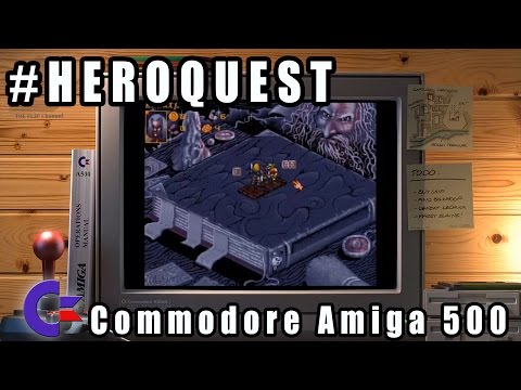 HeroQuest - Commodore Amiga 500 Gameplay Demo