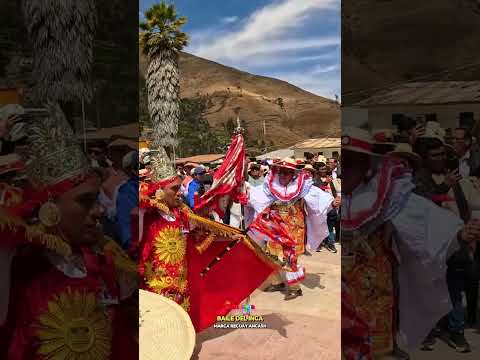 BAILE DEL INCA - MARCA RECUAY ANCASH  #MARCARECUAYANCASH #BAILEDELINCA #tradiciones