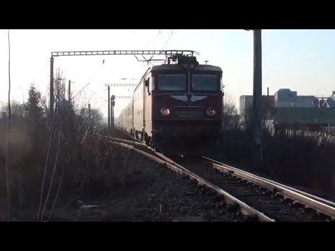 Tren IR1832 Cluj Napoca - Galati trece pe directa prin Suceava Vest cu EA782 - 26.01.2020