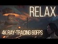 Ghost Of Yotei Hot Springs Relaxing Ambience 3 Hours Of Relaxation Sleep Study PS5 Pro