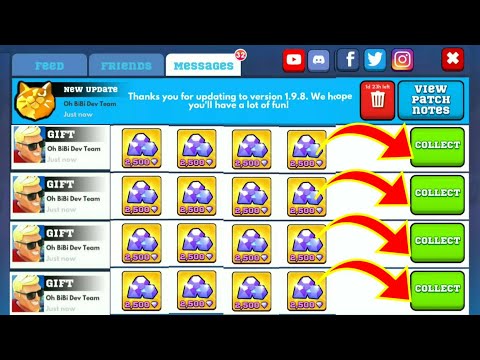 CRAZY GIFT DIAMONDS v 1.9.8 NEWS UPDATE IN FRAG PRO SHOOTER CYBERAGENT GIFT DIAMONDS 1 MILLIONS