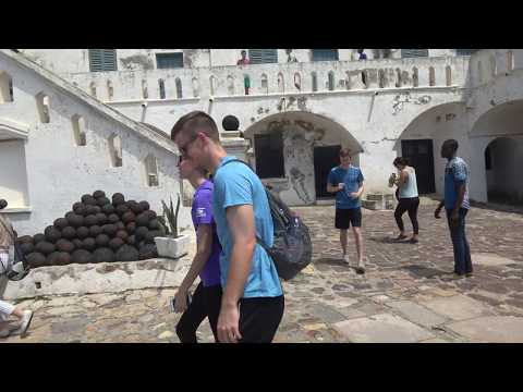White Devil Groups all over the Cape Coast Holocaust Dungeons - Ghana May 2019 Tour