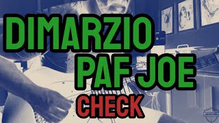 Video thumbnail for Cap Dimarzio Paf Joe (a little check) by Jailson Lisbôa