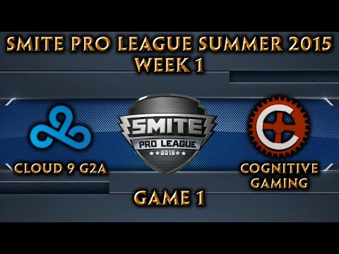 SPL: NA Week 2 - Cloud 9 vs. Cognitive Gaming Game 1