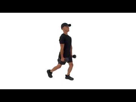 Reverse Lunge with db