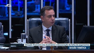 Senado debateu situação financeira dos municípios